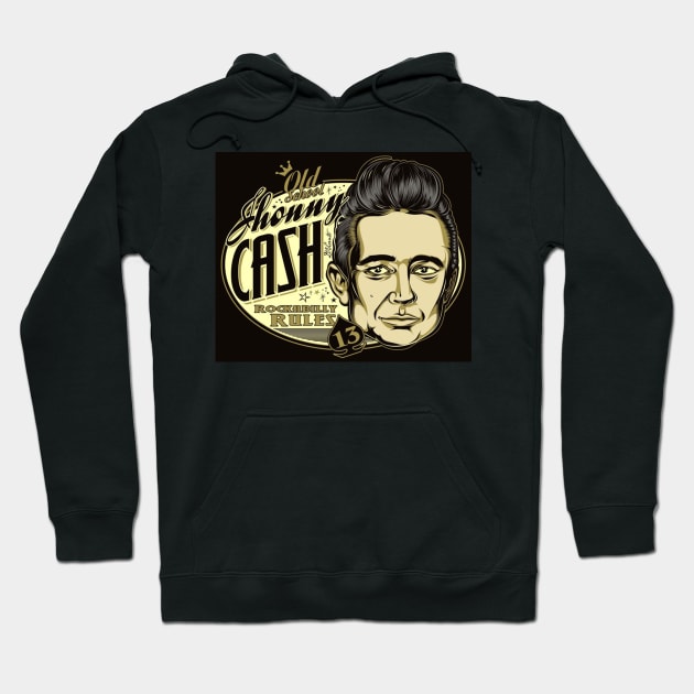 The Old School Cash Hoodie by Just4FunOnly Design